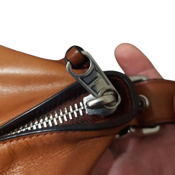 Coach Large Saddle Leather Duffle Shoulder Bag Great Condition No. 32282 - Picture 9 of 12